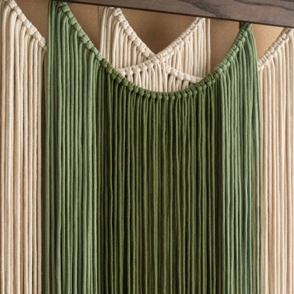 Cotton Macrame Art for Boho Decor